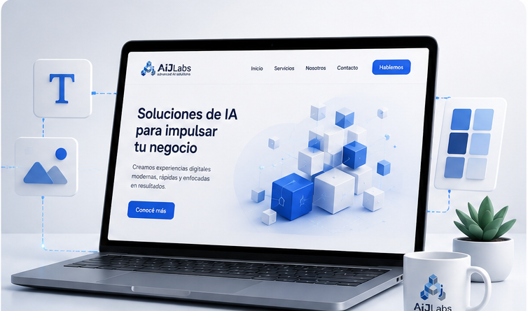 Sitio web moderno
